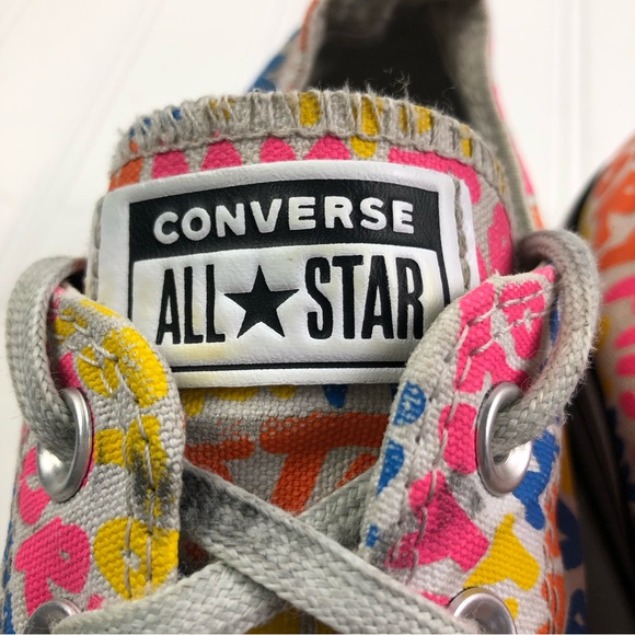 Converse Chuck Taylors Women’s My Story Low Platform Sneakers Sz 9 - Picture 8 of 11